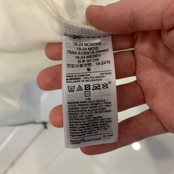 Gap hoodie size 18-24 months NWT ❄️ - Picture 4 of 4